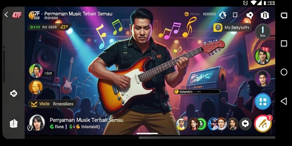 Tampilan gameplay <strong>47F</strong> yang menarik dan interaktif.