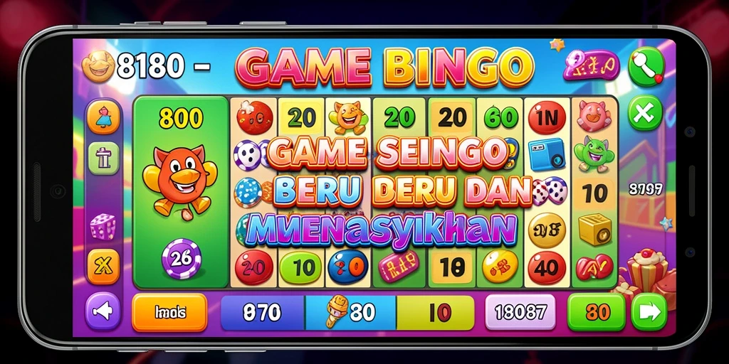 Screenshot gameplay seru dari game Bingo 8180.