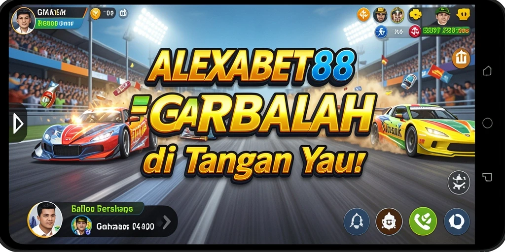 Gameplay balap mendebarkan di ALEXABET88 dengan grafis menawan.