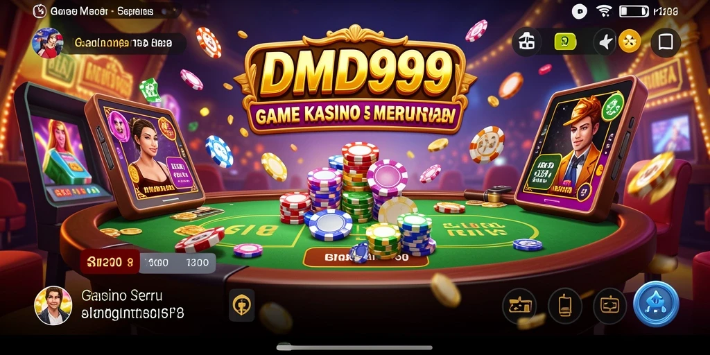 Tampilan gameplay DMD999 yang menarik dan menghibur.