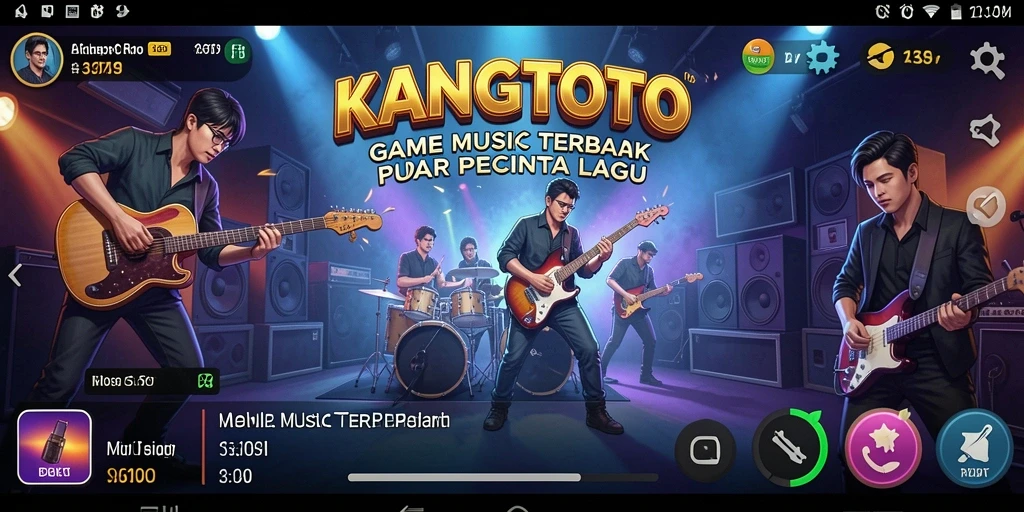 Gameplay seru KANGTOTO dengan fitur menyanyi interaktif.